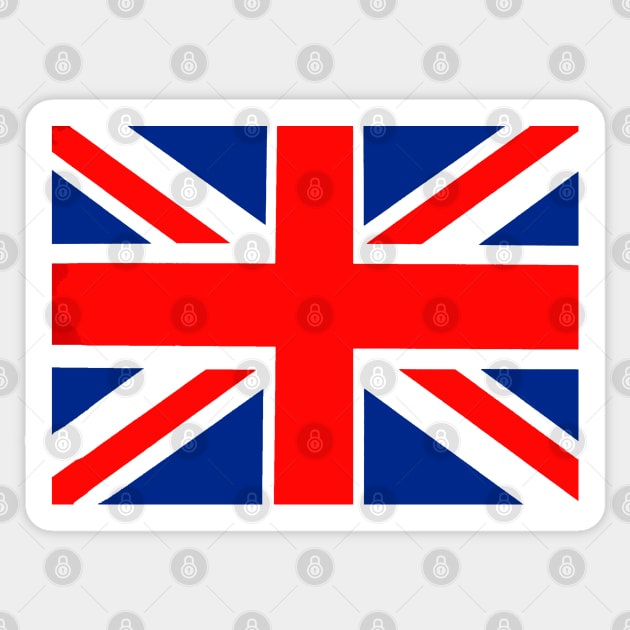 Flag Of Great Britain Sticker by Krolkeor